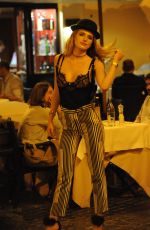 BELLA THORNE Night Out in Rome 07/08/2016