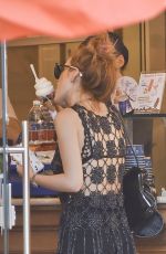BELLA THORNE Out and About in Rome 07/09/2016