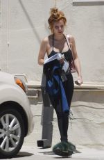BELLA THORNE Out in Santa Monica 07/16/2016