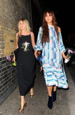 BETTY BACHZ and KARA ROSE MARSHALL Leaves Orangina Shake La Vie Launch Party in London 07/27/2016