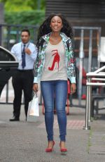 BEVERLEY KNIGHT at ITV Studios in London 07/29/2016