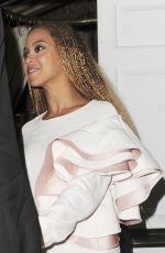 BEYONCE Night Out in Wembley 07/03/2016