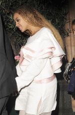 BEYONCE Night Out in Wembley 07/03/2016