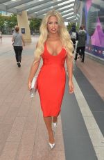 BIANCA GASCOIGNE Arrives at Bellator MMA in London 07/16/2016