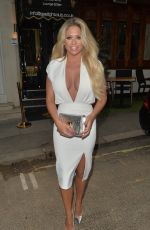 BIANCA GASCOIGNE Leaves Gaslight Club in London 07/01/2016