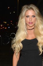 BIANCA GASCOIGNE Night Out in London 07/24/2016