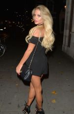 BIANCA GASCOIGNE Night Out in London 07/24/2016