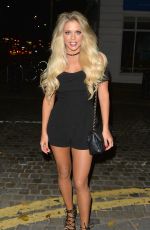 BIANCA GASCOIGNE Night Out in London 07/24/2016