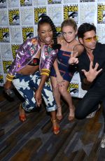 BILLIE LOURD and KEKE PALMER at Scream Queens Press Line at Comic-con in San Diego 07/22/2016