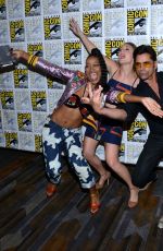 BILLIE LOURD and KEKE PALMER at Scream Queens Press Line at Comic-con in San Diego 07/22/2016