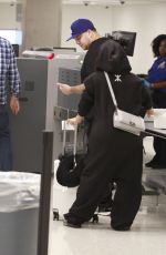 BLAC CHYNA at LAX Airport in Los Angeles 07/02/2016