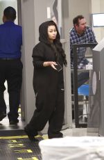 BLAC CHYNA at LAX Airport in Los Angeles 07/02/2016