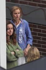 BRIE LARSON and NAOMI WATTS on the Set of 
