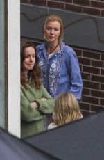 BRIE LARSON and NAOMI WATTS on the Set of 