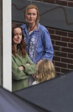 BRIE LARSON and NAOMI WATTS on the Set of 