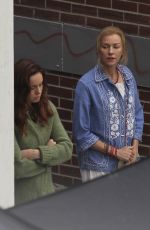 BRIE LARSON and NAOMI WATTS on the Set of 