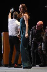 BRIE LARSON at Marvel Panel at Comic-con in San Diego 07/23/2016