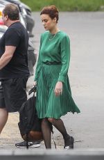 BRIE LARSON on the Set of 
