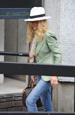 BRITT EKLAND Leaves ITV Studios in London 07/21/2016