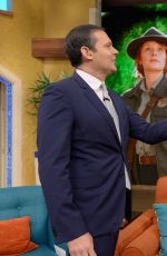 BRYCE DALLAS HOWARD on the Set of Despierta America in Miami 07/27/2016