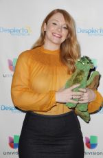 BRYCE DALLAS HOWARD on the Set of Despierta America in Miami 07/27/2016
