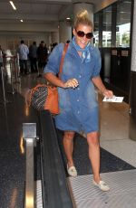 BUSY PHILIPPS at LAX Airport in Los Angeles 07/07/2016