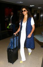 CAMILA ALVES at LAX Airport in Los Angeles 07/26/2016