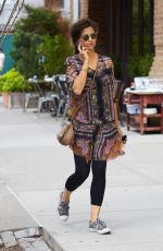 CAMILA ALVES Out and About in New York 06/29/2016