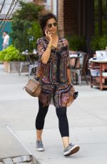CAMILA ALVES Out and About in New York 06/29/2016