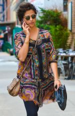 CAMILA ALVES Out and About in New York 06/29/2016