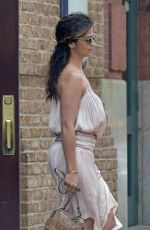 CAMILA ALVES Out and About in New York 07/01/2016