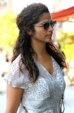 CAMILA ALVES Out in New York 07/01/2016