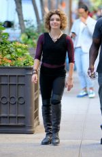 CAMREN BICONDOVA on the Set of 