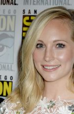 CANDICE KING at The Vampire Diaries Press Line at Comic-con in San Diego 07/23/2016