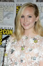 CANDICE KING at The Vampire Diaries Press Line at Comic-con in San Diego 07/23/2016