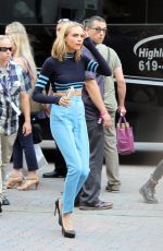 CARA DELEVINGNE and MARGOT ROBBIE at 2016 Comic-con in San Diego 07/23/2016