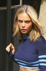 CARA DELEVINGNE and MARGOT ROBBIE at 2016 Comic-con in San Diego 07/23/2016