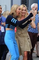 CARA DELEVINGNE and MARGOT ROBBIE at 2016 Comic-con in San Diego 07/23/2016