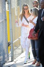 CARA DELEVINGNE Arrives at Jimmy Kimmel Live in Los Angeles 07/20/2016