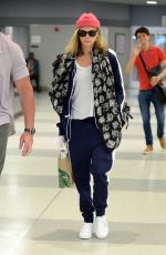 CARA DELEVINGNE at JFK Airport in New York 07/27/2016