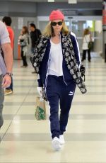 CARA DELEVINGNE at JFK Airport in New York 07/27/2016