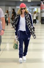 CARA DELEVINGNE at JFK Airport in New York 07/27/2016