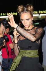 CARA DELEVINGNE Leaves Her Hotel in New York 07/29/2016