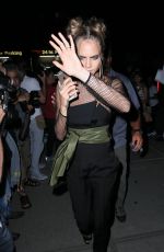 CARA DELEVINGNE Leaves Her Hotel in New York 07/29/2016