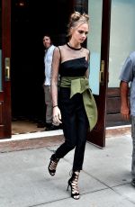 CARA DELEVINGNE Leaves Her Hotel in New York 07/29/2016