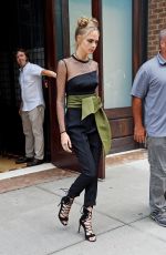 CARA DELEVINGNE Leaves Her Hotel in New York 07/29/2016