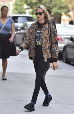 CARA DELEVINGNE Out and About in New York 07/28/2016.