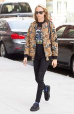 CARA DELEVINGNE Out and About in New York 07/28/2016