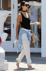 CARA SANTANA Out and About in West Hollywood 07/28/2016