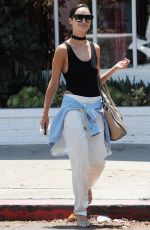 CARA SANTANA Out and About in West Hollywood 07/28/2016
